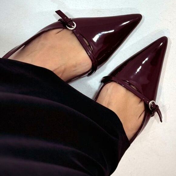 ZARA BLOGGER FAVE!!! Heels with Buckle Detail NWT LAST ONE!!! - Picture 16 of 16